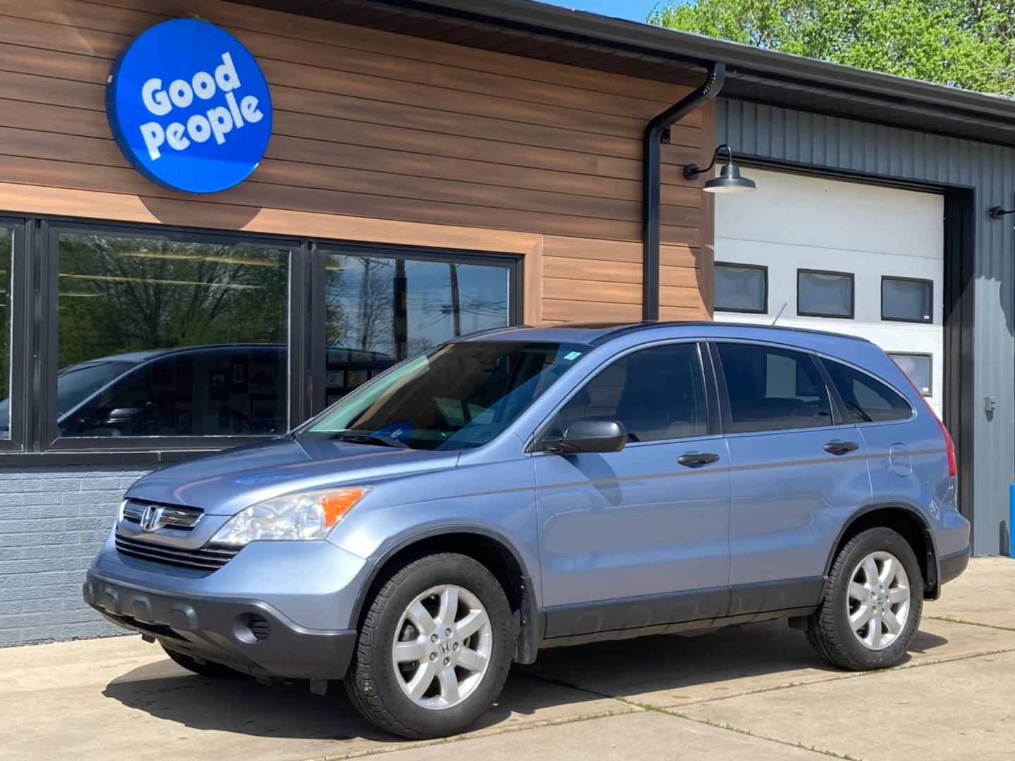 2008 Glacier Blue Met Honda CR-V EX 2WD AT (JHLRE38548C) with an 2.4L L4 DOHC 16V engine, 5-Speed Automatic Overdrive transmission, located at 1800 South Ihm Blvd, Freeport, IL, 61032, (815) 232-5543, 42.278645, -89.607994 - Photo#3